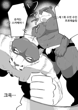 제1회 수컷 수인 프로레슬링 대회 page 1