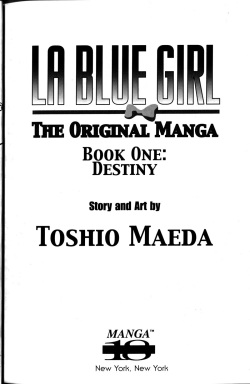 [Maeda Toshio] La Blue Girl Vol.1 [Spanish] [plucky] page 5