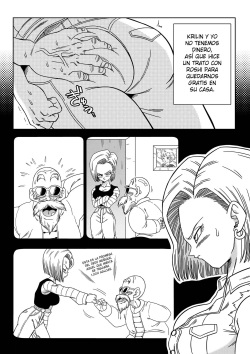 [Yamamoto] Número 18 VS el Maestro Roshi (sin censura) page 3