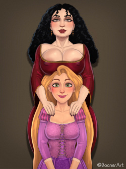 Mother Gothel x Rapunzel