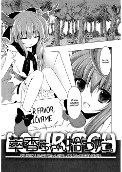 (Reitaisai 9) [Enjoy Mix (Tokiai Haya)] Suikachan Hirotta. | Recogiendo a Suika (Touhou Project) [Spanish] page 2