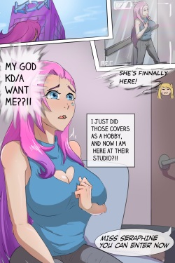 [Nsfwblackle] seraphine's audition (Kda/league of legends) [ongoing] page 2