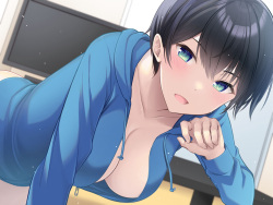 [Kasoku Edge (Minami Maguro, Shigemiya Kyouhei)] Tomodachi Ijou Koibito Miman Boyish Osananajimi ni Shasei Kanri Sareru Toki page 9