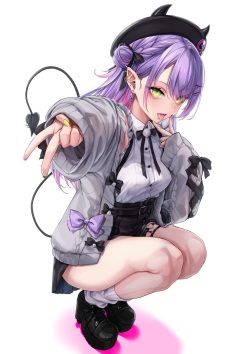[黒筆ANｎA] 【フルサイズ】常闇Ｔｗ様(FANBOX限定 衣装Off差分アリ) page 2