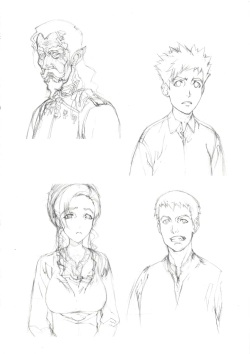 Zoku Satsuriku no Django -Jigoku no Shoukinkubi- Official Sketch Collection page 10