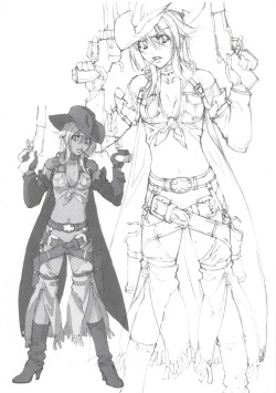 Zoku Satsuriku no Django -Jigoku no Shoukinkubi- Official Sketch Collection page 4