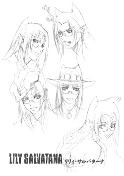 Zoku Satsuriku no Django -Jigoku no Shoukinkubi- Official Sketch Collection page 7