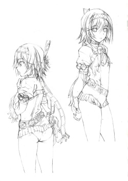 Zoku Satsuriku no Django -Jigoku no Shoukinkubi- Official Sketch Collection page 9