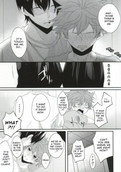 (HaruCC20) [Purin no Kanzume (IHANA Usagi)] Koko de omae to issho wa okashii daro! | If I'm Seen With You, I'd Be Weird (Haikyuu!!) [English] [Procrastination Scans] page 6