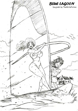 [TheWriteFiction] Blue Lagoon (Dragon Ball Z) page 1