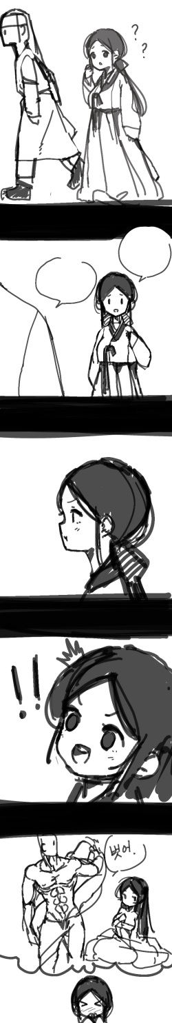 [tusyn] Hanbok Girl page 2