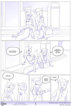 [Chirmaya (Aogami)] Totally Just Good Friends 2 (Sketches) [Ongoing] page 4