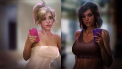 [Firolian] Pharah mercy | Фарра Мёрси page 2