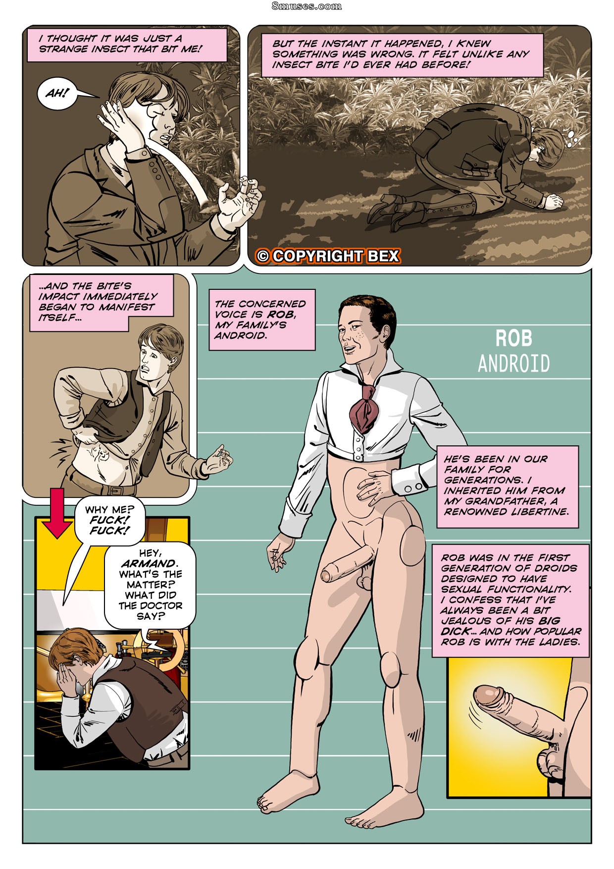 Bex. The amazing adventures of Armand page 7 full