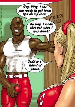 2 Hot Blondes Bet On Big Black Cocks page 7