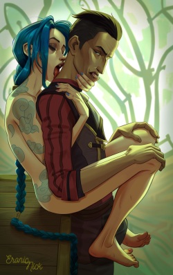 [NickEronic] Jinx &amp; Silco (Ongoing) page 1