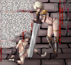 A story of a young hero who is castrated by a female warior. page 2