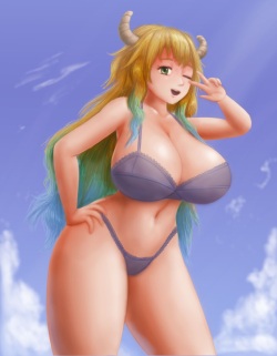 [SAFARTWORKS] Lucoa/quetzalcoatl(Dragon Maid) page 2