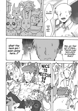 [Tenshin Anman (Sanjiro)] Kemo Gal ni Aisarete Moto no Sekai ni Kaerenai [English] {Hennojin} [Digital] page 7