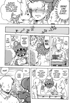 [Tenshin Anman (Sanjiro)] Kemo Gal ni Aisarete Moto no Sekai ni Kaerenai [English] {Hennojin} [Digital] page 8