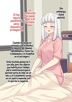 [Waribashi Kouka] Sennou Chiryou o Uketa Byoujaku na Imouto wa Kenkou na Gehin Benki ni Saremashita [Spanish] [Al Chile No se Scan] page 4