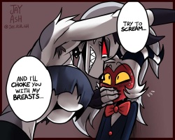 Loona X Moxxie (Helluva Boss) - Jay Ash page 1