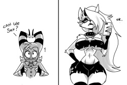 Loona X Moxxie (Helluva Boss) - Jay Ash page 8