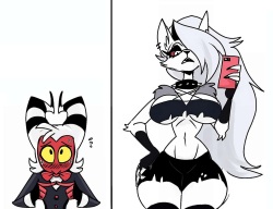 Loona X Moxxie (Helluva Boss) - Jay Ash page 9