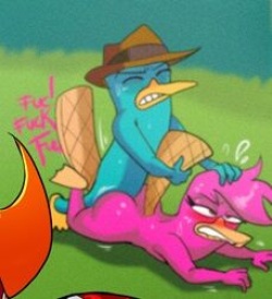 Ah, Perry the Platypus! I'm Sure You've Noticed That You're In A Hentai Gallery!