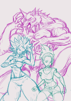 Lycanball Kale and Caulifla