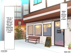 [Mynashi (Ecoruby)] Kissaten no Tenchou wa Mainichi Musuko no Seishori Ana #1 | Coffee Shop Manager Every Day Son's Sexual Processing Hole #1 [English] page 1