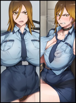 [Kunaboto] Gal Keisatsukan Makiko (Digimon Story Cyber Sleuth) [Uncensored] page 1