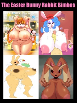 Vanilla the Rabbit Easter Porn Pics on The Easter Bunny Rabbit Bimbos + Extras  ♂️♀️⚧️ 💋🧤🏰🔞