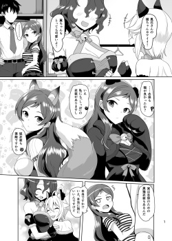 [Mikandensya (Dan)] Ears and Tail (THE IDOLM@STER MILLION LIVE!) [Digital] page 2