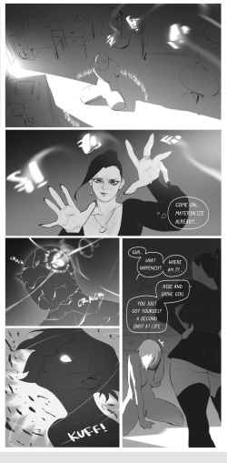 [hiddenD8] Unfinished comic page 1
