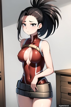 Momo Yaoyorozu - My Hero Academia [AI-Generated] page 2
