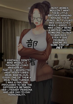 [Sebire] Bijin de Sukoshi Hen na Shousetsuka no Onee-chan to Ie de Mechakucha Ecchi Suru Hanashi | How I Had Crazy Sex at Home with My Beautiful, Somewhat Strange Novelist Sister [English] [ultimaflaral] page 6