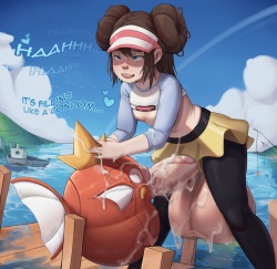 [KevabWTF] Futa Rosa x Magikarp page 5