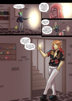 The Spilled Cauldron: Chapter 2: The Store Is Open page 6