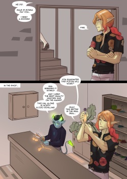 The Spilled Cauldron: Chapter 2: The Store Is Open page 7