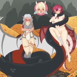 [GokaiVore]  Dragon's Horde page 1