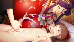 [Erectlip] Bakunyuu Yuukaku ~Iyasare Tayuu Haramase no Yakaku~ page 6