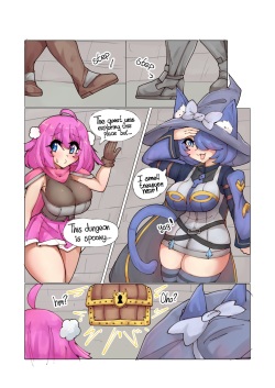 Lewd Hero's Daily Quests - Double-Edged Slime page 1