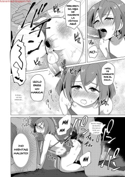 [Urakuso] Natsu no Umi ni ha Youchuui (Otokonoko Heaven's Door 6) [Spanish] [Bananare22] [Digital] page 10