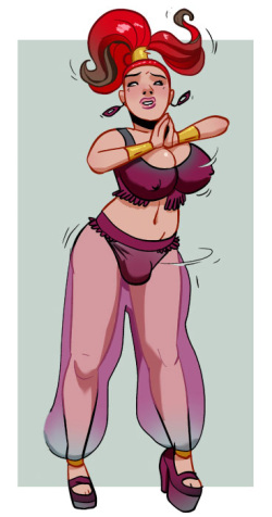 [Blackshirtboy] Genie Dance page 4