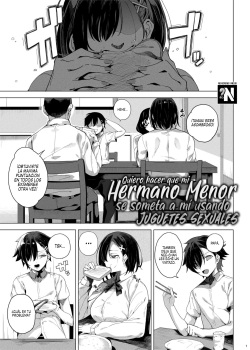 [Kamaboko Koubou (Kamaboko)] Seigangu Keikaku Namaiki na Otouto o Fukujuu sasetakute | Quiero Hacer que mi Hermano Menor se Someta a mi Usando Juguetes Sexuales [Spanish] [NekoCreme] [Digital] page 2