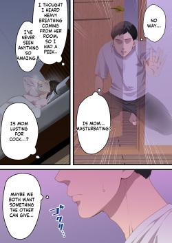 [Yuriko Club] Naka no Warukatta Haha to Musuko ga Amaama Couple ni Naru made | Arguing mother and son who became a loving couple [English] [innyinny] page 10