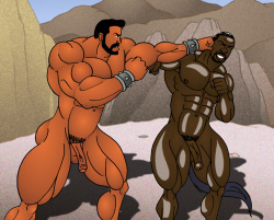Hercules vs Nessus, the Centaur (by Cacencst) page 2