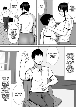 [Smells Like] Daisuki na Kaa-san ga, Boku to Naka ga Ii Kinjo no Onii-chan to Tsukiau Koto ni Natta Hanashi | How My Beloved Mother Ended Up Dating My Close Neighborhood Friend [English] [Team Ama2] page 5