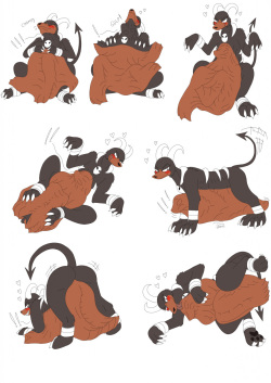 [DocTenebris (Slowmo12 Arcadian123)] Commission Radarn - Houndoom Snack page 2